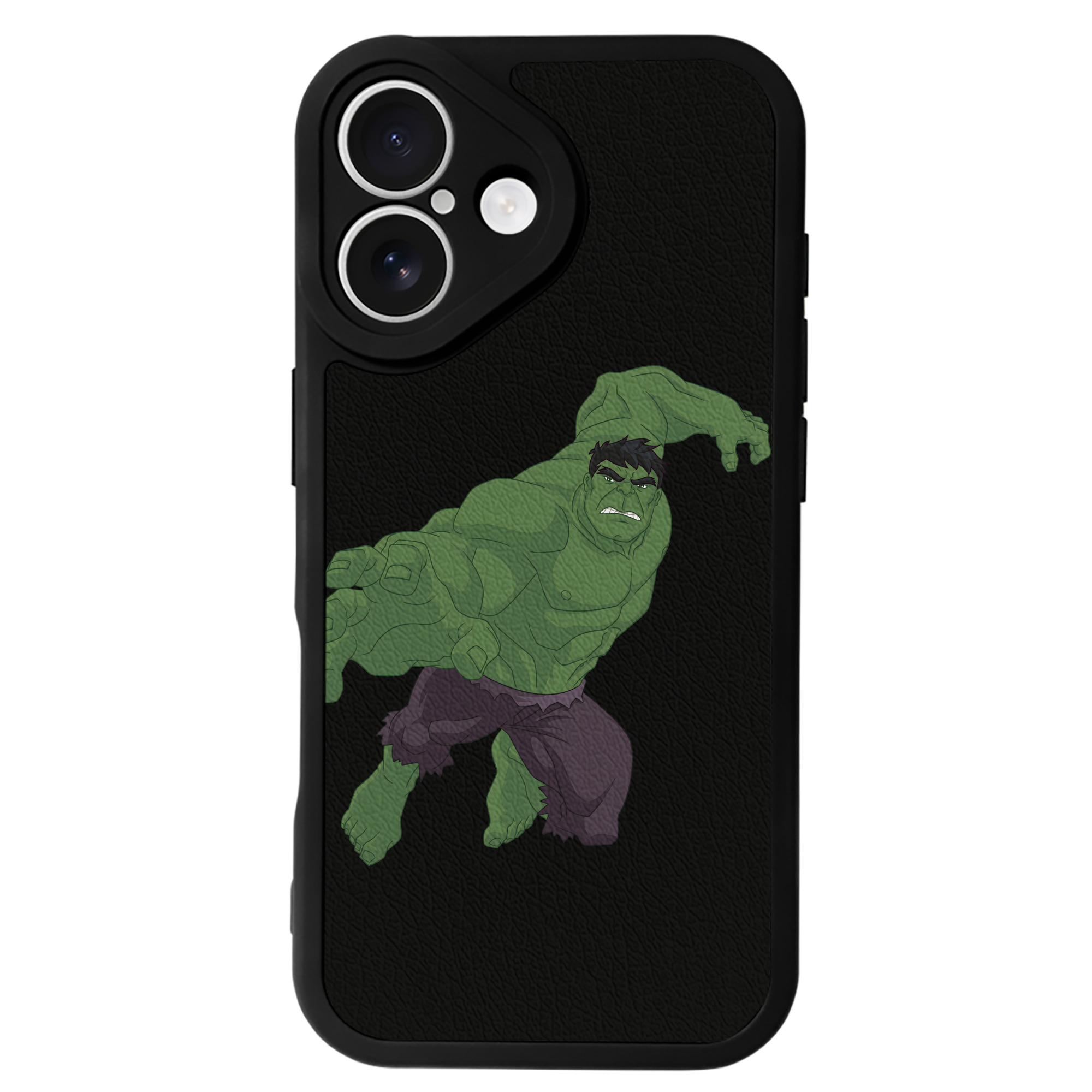 （画像用） アベンジャーズ The Avengers 【iPhone 16シリーズ対応】シリコンスマホケース（レザー調） 材質：シリコン